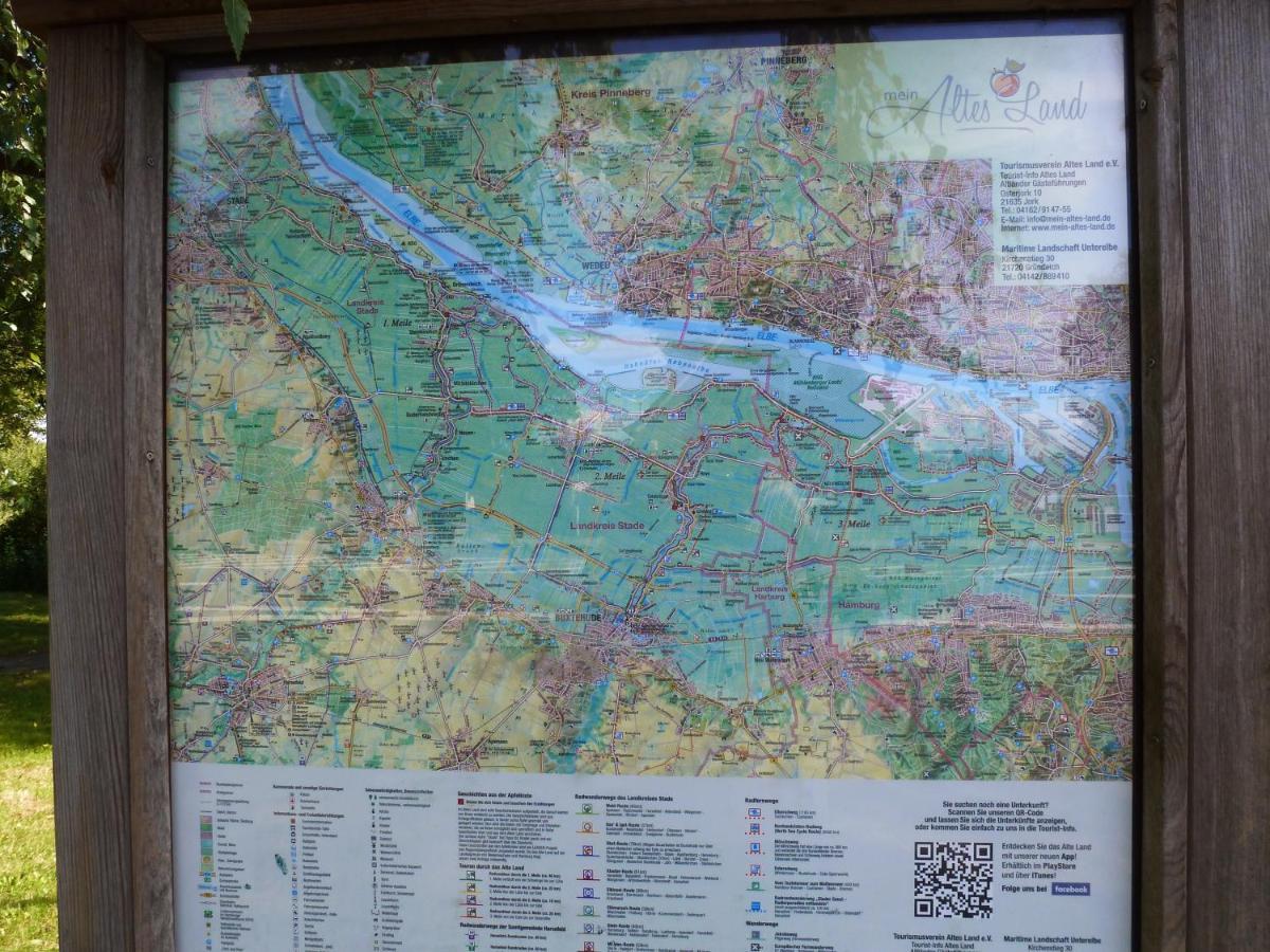 Fewo Im Alten Land Hamburgo Exterior foto